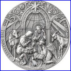 2024 Cameroon 2 oz Silver Bible Stories The Nativity