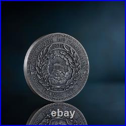 2024 Cameroon Dionysus The Great Greek Mythology 1 oz Antique finish Silver Coin