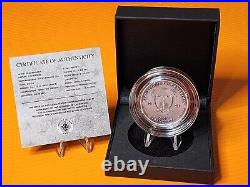 2024 Cameroon Peacemaker UHR Antiqued 1 oz Silver Coin