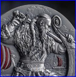 2024 Cameroon Ragnar Lothbrok The Way to Valhalla 2oz Antique finish Silver Coin 2024 Cameroon Ragnar Lothbrok The Way to Valhalla 2oz Antique finish Silver Coin