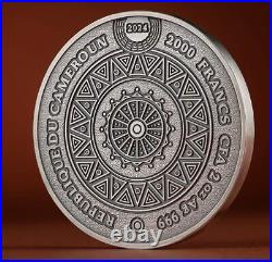 2024 Cameroon Tribal Spirit Comanche 2 oz Silver Coin