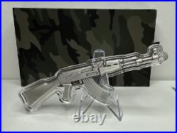 2024 Chad History's Greatest Firearms AK-47 Rifle 2 oz Silver Coin 2024 Chad History's Greatest Firearms AK-47 Rifle 2 oz Silver Coin