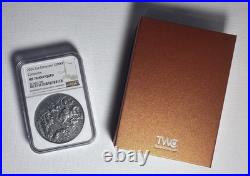 2024 Comanche Tribal Spirit 2 oz Antique Silver Coin Cameroon NGC MS70