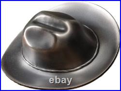 2024 Cook Islands Cowboy Hat 1 oz Silver Antiqued Shaped Coin