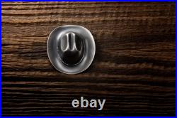 2024 Cook Islands Cowboy Hat 1 oz Silver Antiqued Shaped Coin