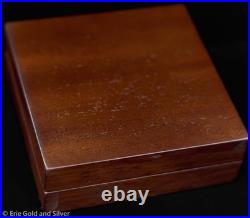 2024 Dragon Chronicles of Fire 2 oz Antiqued Silver Coin with Obsidian in OGP