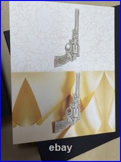 2024 Dragon Revolver 2 oz Silver Antique Finish Coin With Case & COA SN #35/999