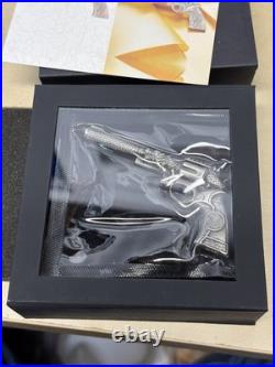 2024 Dragon Revolver 2 oz Silver Antique Finish Coin With Case & COA SN #35/999