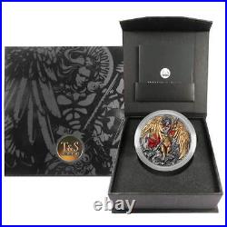 2024 Michael 2-oz Antiqued Silver and Gold Gilded By T&S Coin 500 Minted