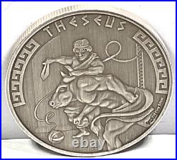 2024 Niue 1 oz Silver Antique Heroes of Greek Mythology Theseus 216/500 Box&COA