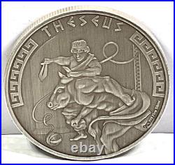 2024 Niue 1 oz Silver Antique Heroes of Greek Mythology Theseus 216/500 Box&COA
