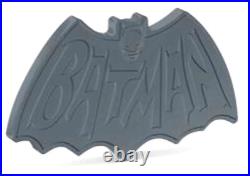 2024 Niue $2 DC Comics 1966 Batman Logo First Release NGC MS70 Antiqued COA OGP