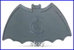 2024 Niue $2 DC Comics 1966 Batman Logo First Release NGC MS70 Antiqued COA OGP