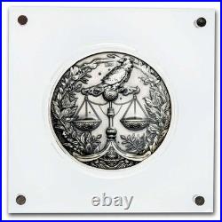 2024 Niue 5 oz Silver Antique Zodiac Libra (with Box and COA) 2024 Niue 5 oz Silver Antique Zodiac Libra (with Box and COA)