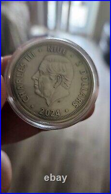 2024 Niue Czech Lion Antiqued Finish Limited to Just 250 Coins