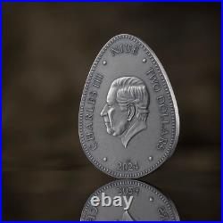 2024 Niue Marvelous Owls Short-eared Owl 1 oz Silver Antiqued Gilded Coin 2024 Niue Marvelous Owls Short-eared Owl 1 oz Silver Antiqued Gilded Coin