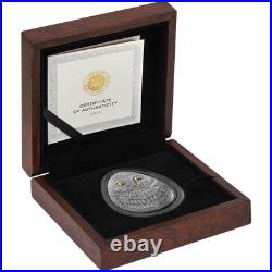 2024 Niue Marvelous Owls Short-eared Owl 1 oz Silver Antiqued Gilded Coin 2024 Niue Marvelous Owls Short-eared Owl 1 oz Silver Antiqued Gilded Coin
