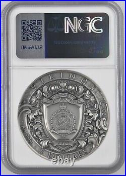 2024 Niue Vikings 2 oz Silver Antiqued Gilded High Relief-NGC MS70 Antiqued 2024 Niue Vikings 2 oz Silver Antiqued Gilded High Relief-NGC MS70 Antiqued