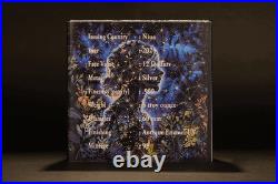 2024 Niue Zodiac Virgo 5 oz Silver Antiqued Glow in the Dark UV Enamel Coin