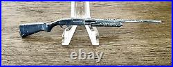 2024 Remington 870 Shotgun Shaped 1 oz. 999 Silver Pour Antiqued Finish Art Pour