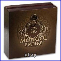 2024 Republic of Cameroon 2 oz Silver Antique Mongol Empire