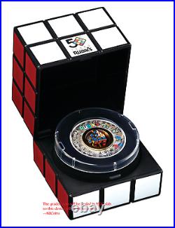 2024 Rubik's Cube 50th Anniversary 2oz Silver Antiqued $2 Coin NGC MS 70 ER