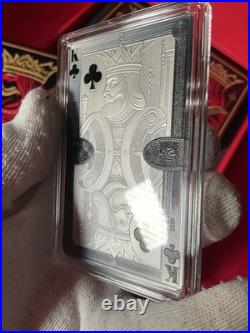 2024 Samoa #6 KING Cards Colored Antique. 999 Silver 4 Coin BOX SET #6 of #200