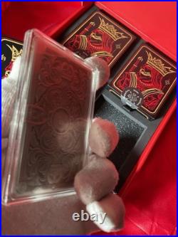 2024 Samoa #6 KING Cards Colored Antique. 999 Silver 4 Coin BOX SET #6 of #200