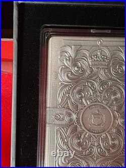 2024 Samoa #6 KING Cards Colored Antique. 999 Silver 4 Coin BOX SET #6 of #200