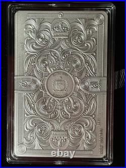 2024 Samoa #6 KING Cards Colored Antique. 999 Silver 4 Coin BOX SET #6 of #200