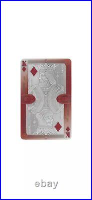 2024 Samoa Playing Cards Colored Antique. 999 Silver Coins Boxed Set of 4oz