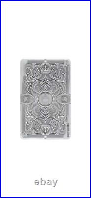 2024 Samoa Playing Cards Colored Antique. 999 Silver Coins Boxed Set of 4oz