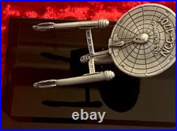 2024 Samoa Star Trek USS Enterprise Shaped 3 oz 999 Antique Finish Silver Coin 2024 Samoa Star Trek USS Enterprise Shaped 3 oz 999 Antique Finish Silver Coin