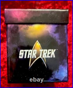 2024 Samoa Star Trek USS Enterprise Shaped 3 oz 999 Antique Finish Silver Coin 2024 Samoa Star Trek USS Enterprise Shaped 3 oz 999 Antique Finish Silver Coin