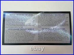 2024 Silver Levitating UFO Coin! Mintage of only 1999