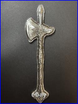 2024 South Korea Angel Sword Halberd of Raphael 2.5 oz Silver Bar 2024 South Korea Angel Sword Halberd of Raphael 2.5 oz Silver Bar