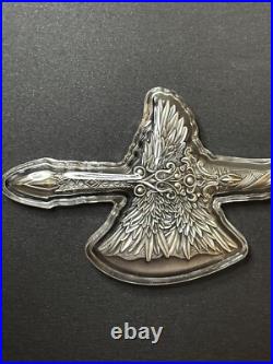 2024 South Korea Angel Sword Halberd of Raphael 2.5 oz Silver Bar 2024 South Korea Angel Sword Halberd of Raphael 2.5 oz Silver Bar