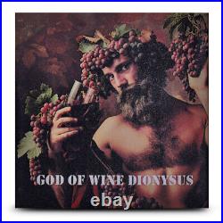 2025 2 oz Antique Cameroon Silver God of Wine Dionysus Coin (Box, CoA)