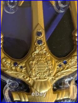 2025 2 oz Republic of Chad. 999 Silver Poseidon Trident Coin COA, High Relief