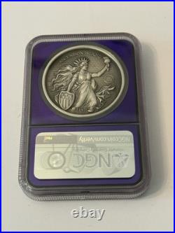 2025 2oz Silver Acension MS70 Antiqued