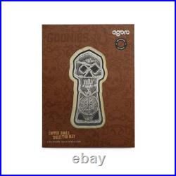 2025 Agoro Niue Warner Bros. The Goonies Copper Bones Skeleton 2 oz Silver Coin