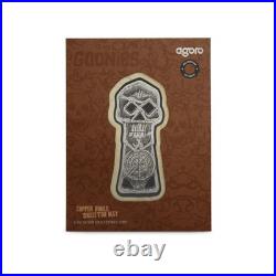 2025 Agoro Warner Bros The Goonies Copper Bones Skeleton Key 2 oz Silver Coin