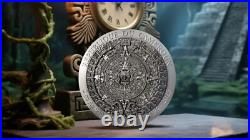 2025 Cameroon 2 oz Antiqued Silver Maya with Mintage of 299 2025 Cameroon 2 oz Antiqued Silver Maya with Mintage of 299