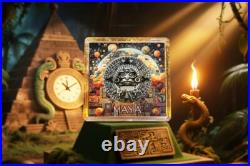 2025 Cameroon 2 oz Antiqued Silver Maya with Mintage of 299 2025 Cameroon 2 oz Antiqued Silver Maya with Mintage of 299
