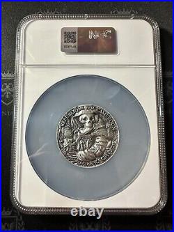 2025 Cameroon 2 oz Silver Antiqued NGC MS 70 Scarecrow 1st Release Glow in Dark