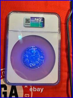 2025 Cameroon 2 oz Silver Antiqued NGC MS 70 Scarecrow 1st Release Glow in Dark