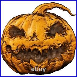 2025 Cameroon 2 oz Silver Antiqued The Bewitched Pumpkin UV effect Mintage 299 2025 Cameroon 2 oz Silver Antiqued The Bewitched Pumpkin UV effect Mintage 299