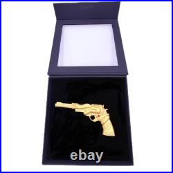 2025 Cameroon 2 oz Silver Gold Gilded Snake Revolver Low Mintage of 199
