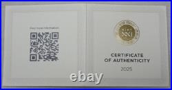 2025 Cameroon 2oz Silver Antique Nine Muses Terpsichore & Euterpe in OGP