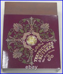 2025 Cameroon 2oz Silver Antique Nine Muses Terpsichore & Euterpe in OGP